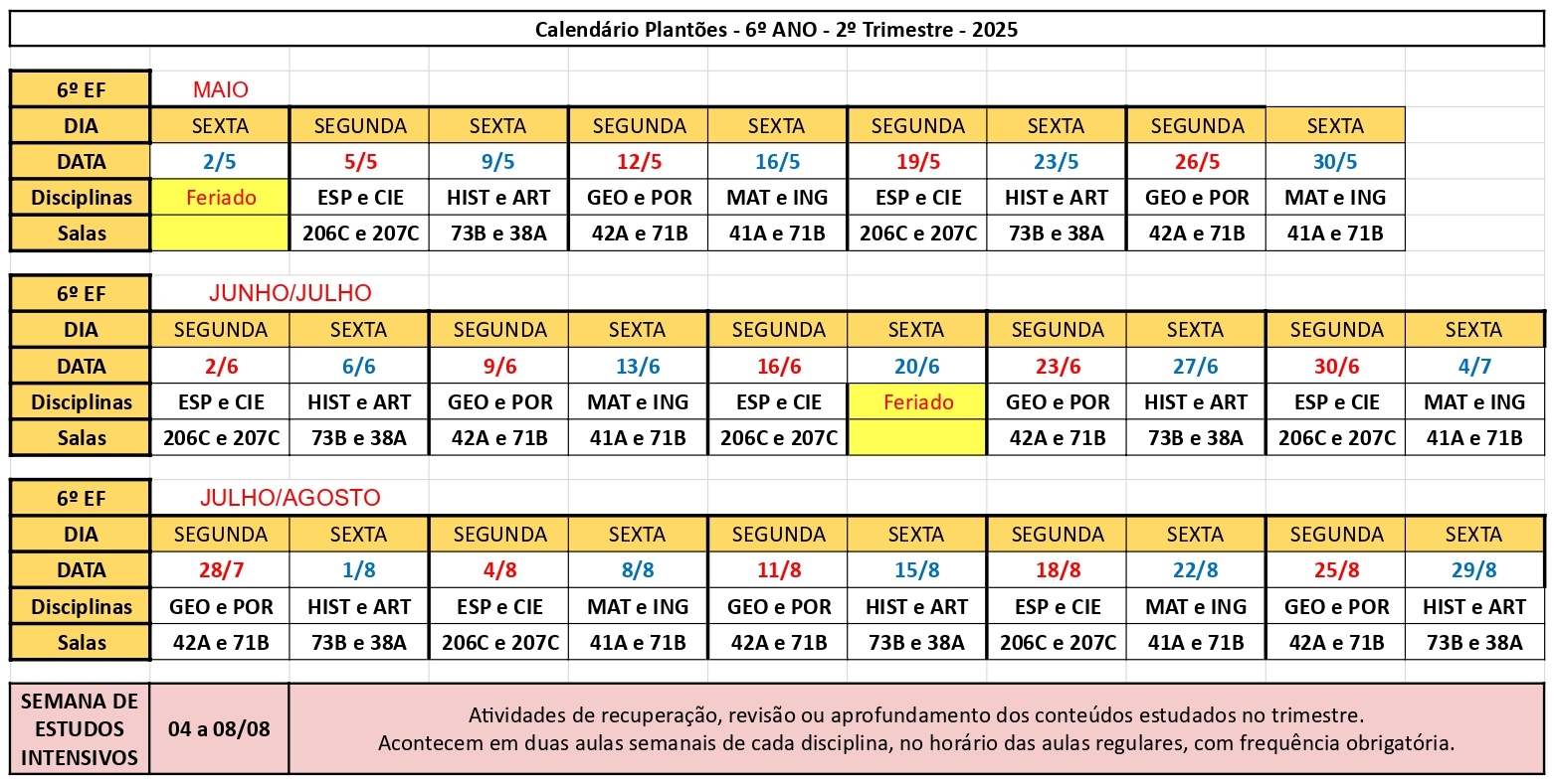Rec e Plantoes 2trim. 2025 (6 EF)